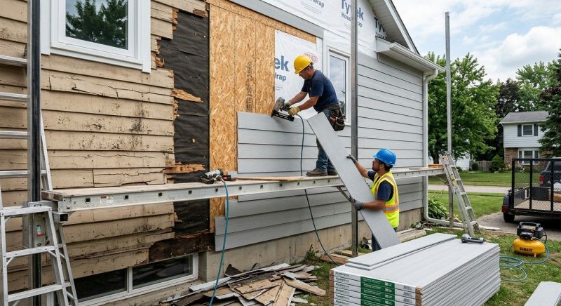 Cement Board Replacement in Ringgold, GA