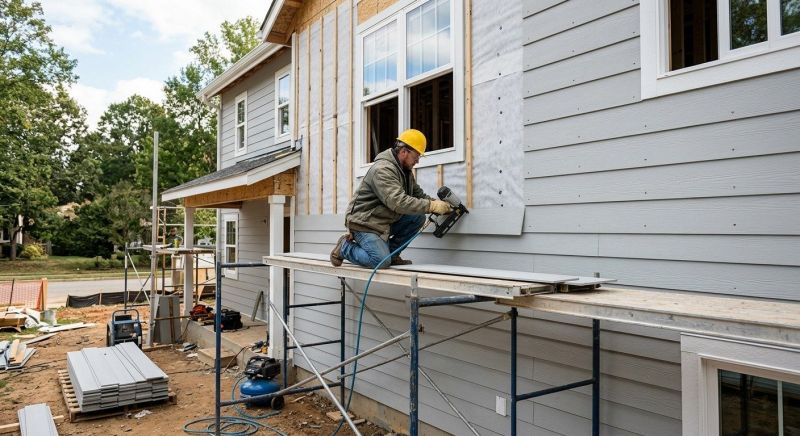Cement Siding Replacement in Trenton, GA