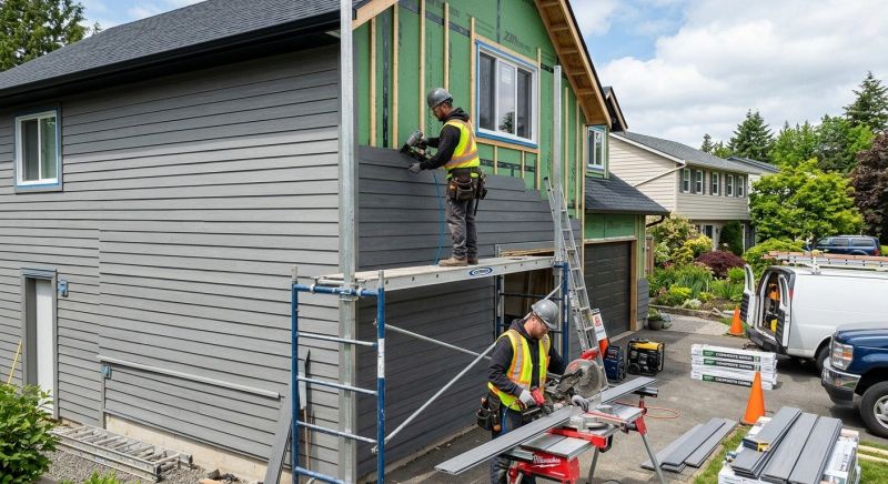 Composite Siding Installation in Signal Mountain, TN