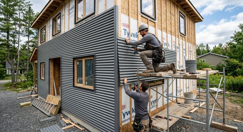 Corrugated Siding Installation in Ringgold, GA