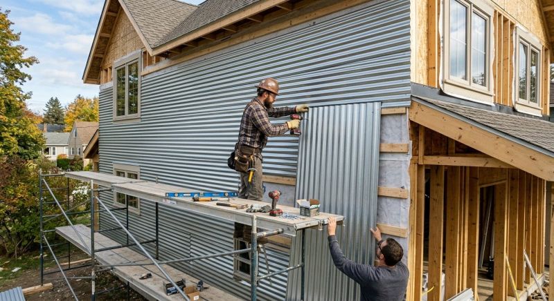 Corrugated Siding Installation in Ringgold, GA