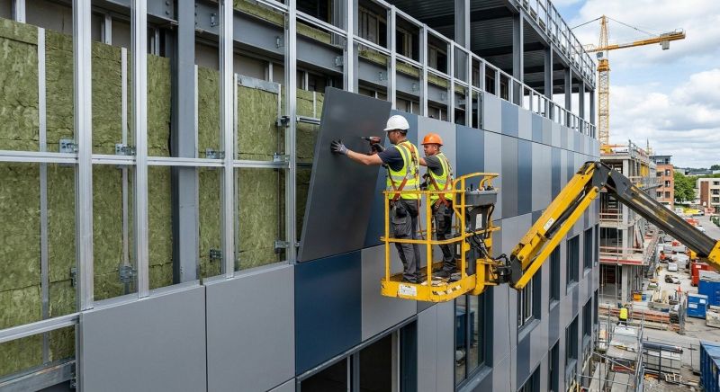 Facade Cladding Installation in Ringgold, GA