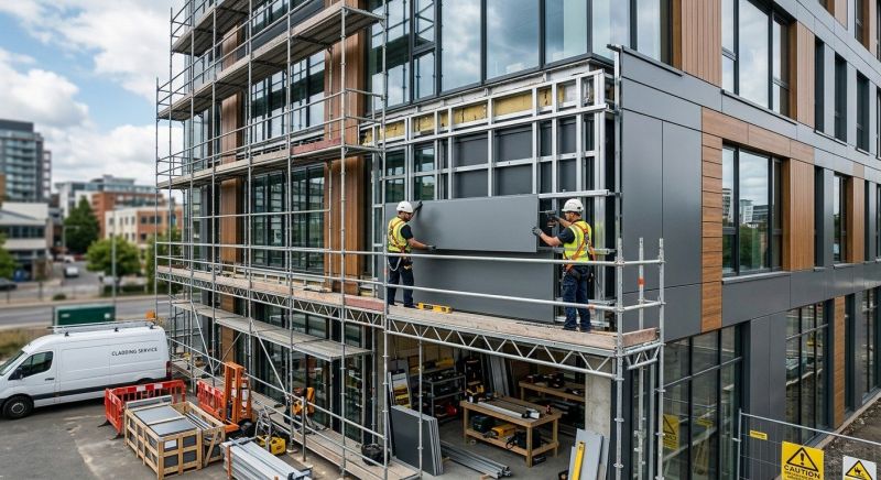 Facade Cladding Installation in Ringgold, GA