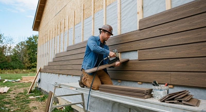 Faux Wood Siding Installation in Catoosa County, GA