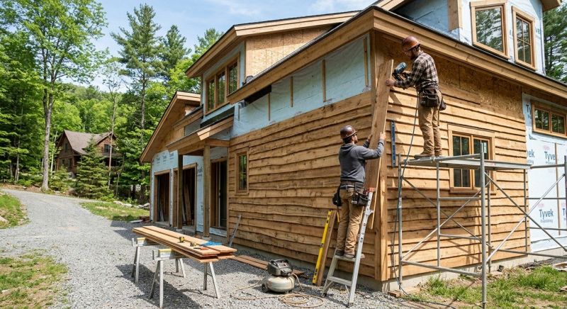 Faux Wood Siding Installation in Murray County, GA