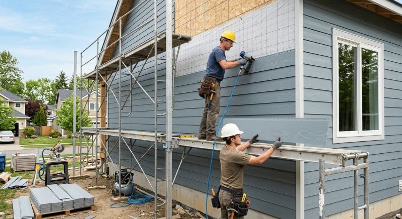 Fiber Cement Installation in Rossville, GA