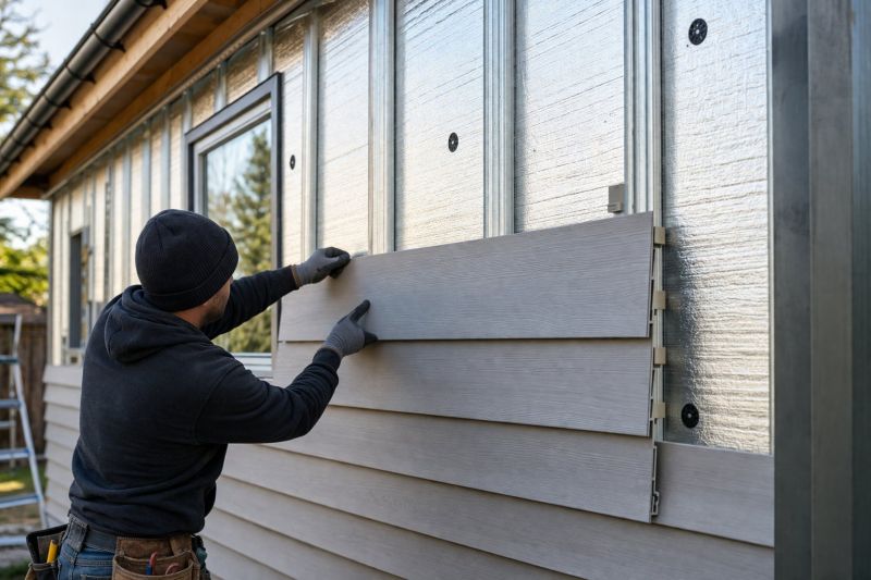 Insulated Siding Installation in Rossville, GA