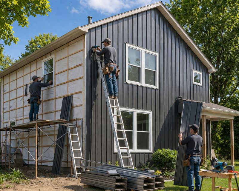 Metal Siding Installation in Hamilton County, TN
