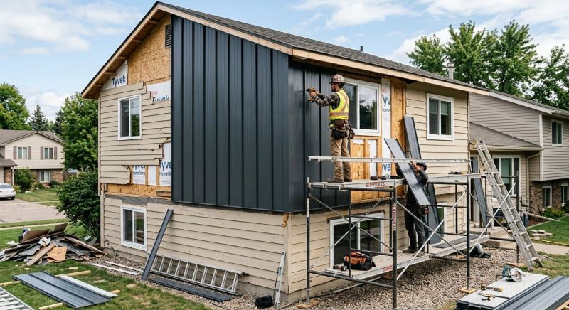 Metal Siding Replacement in Chickamauga, GA