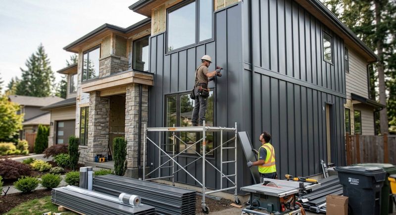 Metal Siding Replacement in Harrison, TN