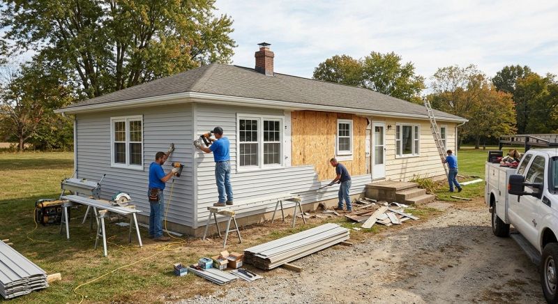 Siding Replacement in Harrison, TN