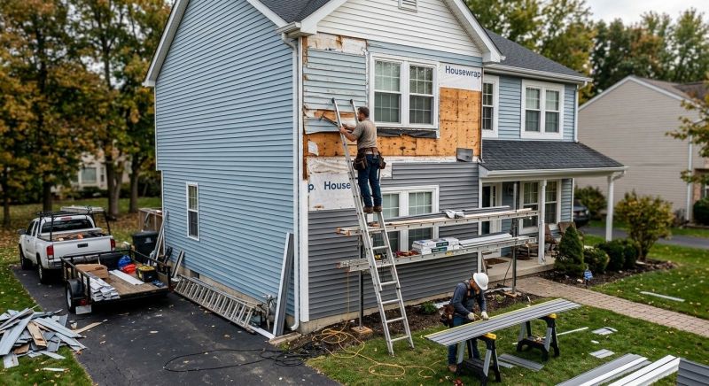 Siding Replacement in Rossville, GA