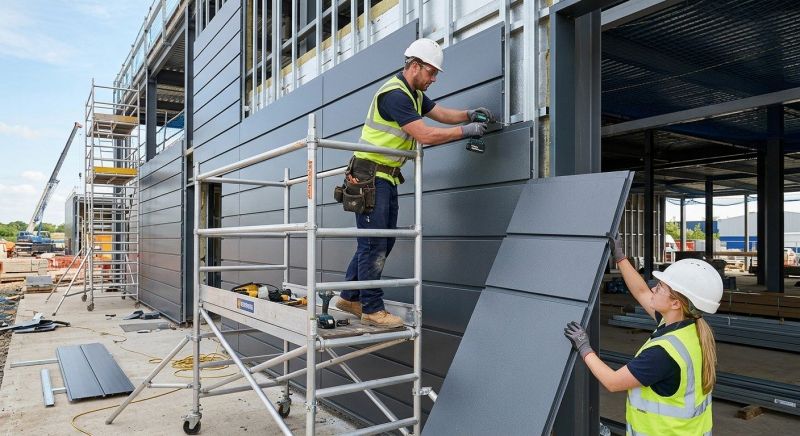 Steel Cladding Installation in Ringgold, GA