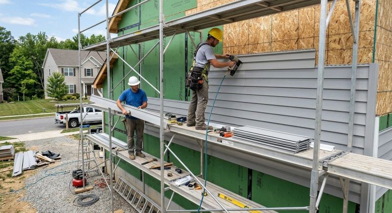 Vinyl Siding Installation in Chickamauga, GA